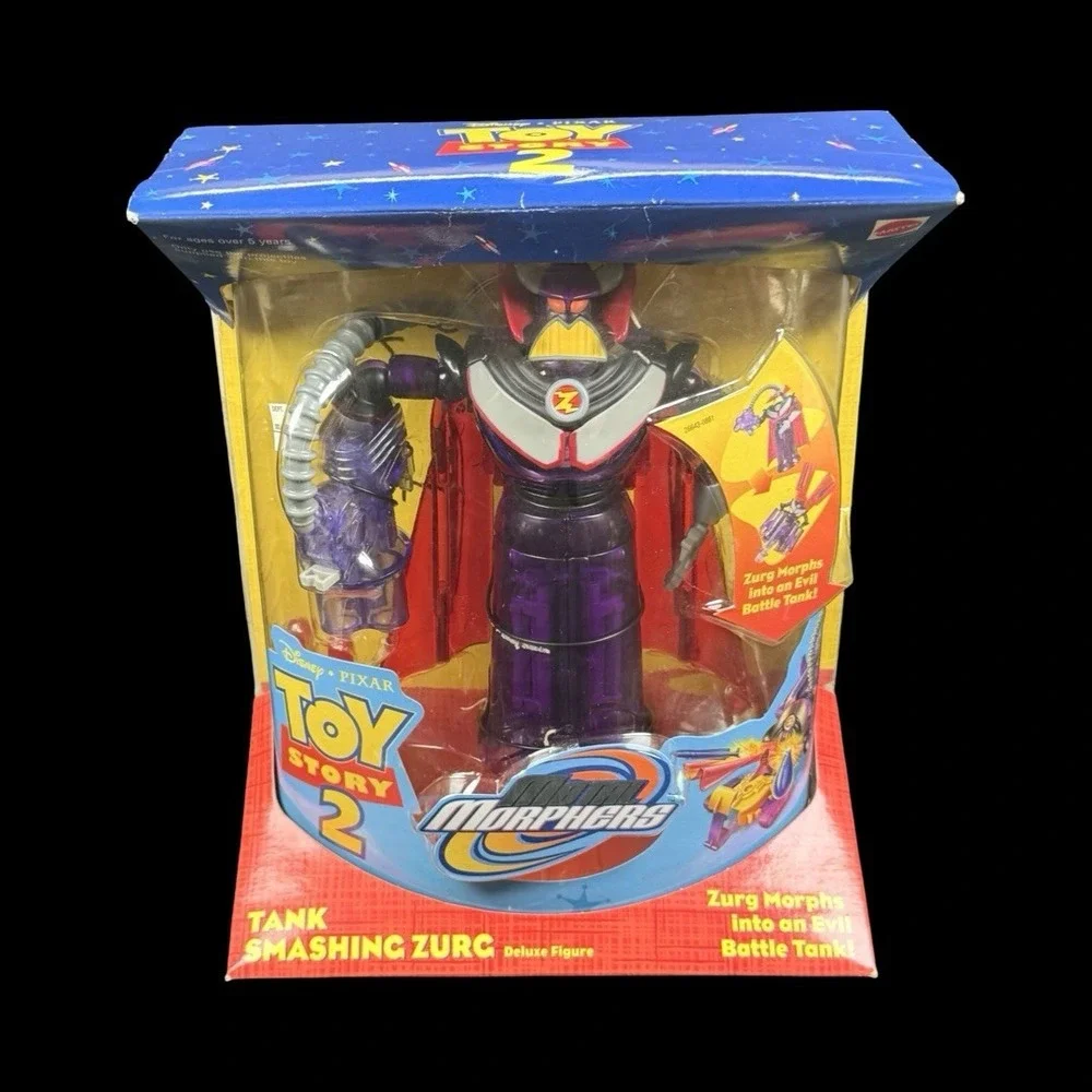 Mattel Toy Story 2 Movie Metal Morphers Tank Smashing Zurg Action Figure Sealed
